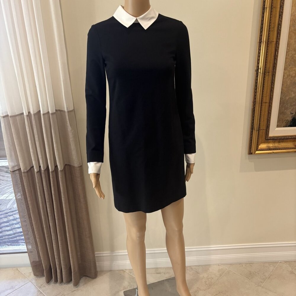 Cynthia Steefe  Black w/ while collar and cuffs - Size 0